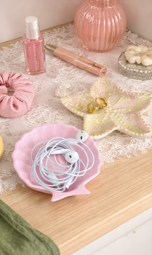 Vide-poche coquillage rose – Image 4