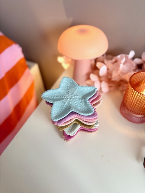 Étoile de mer bleue