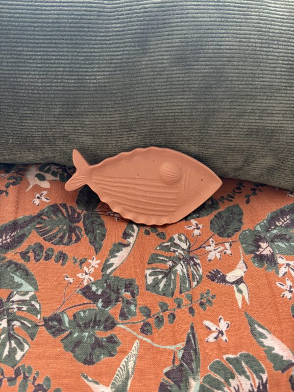 Vide-poche poisson terracotta