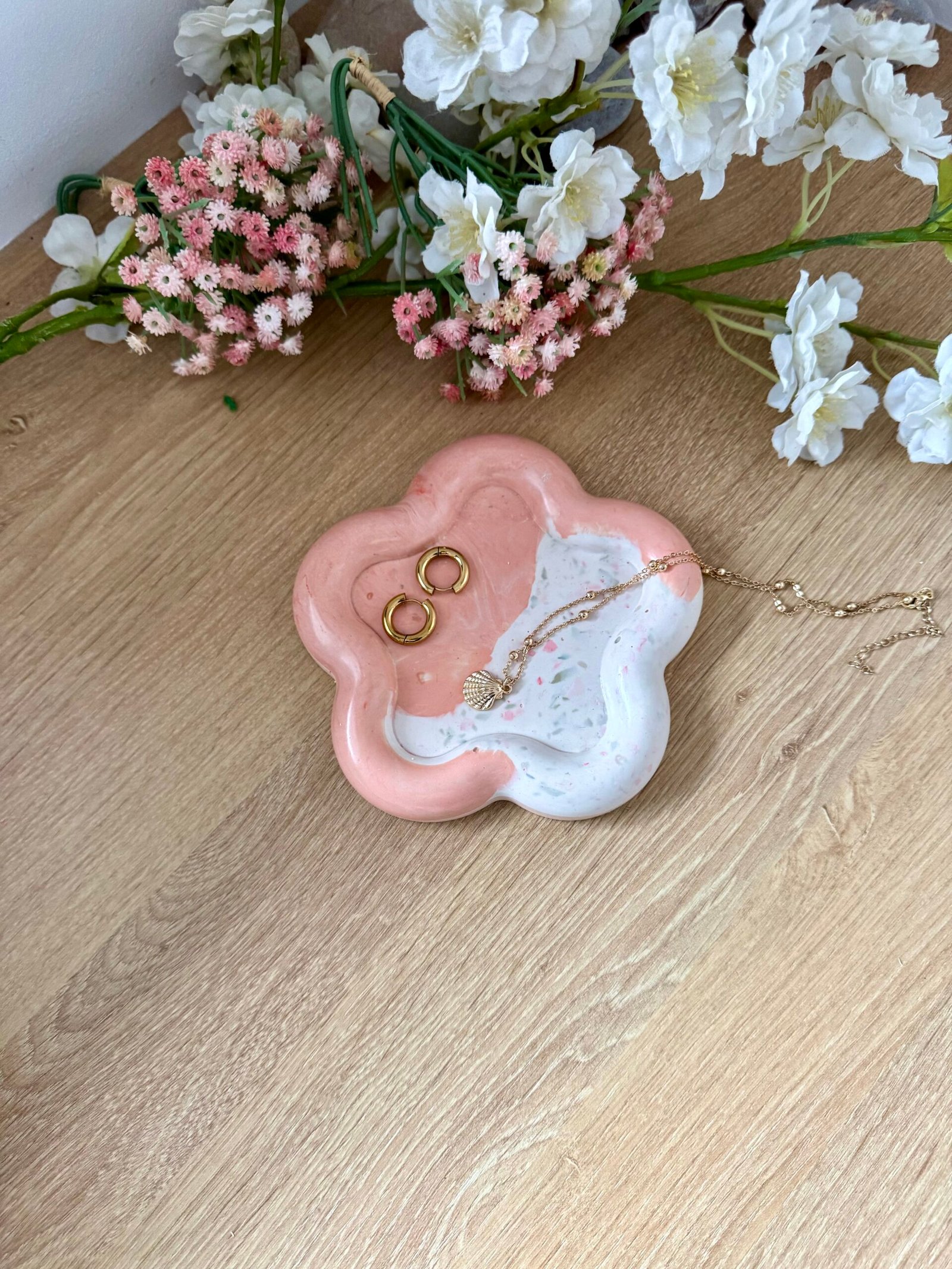 vide-poche fleur