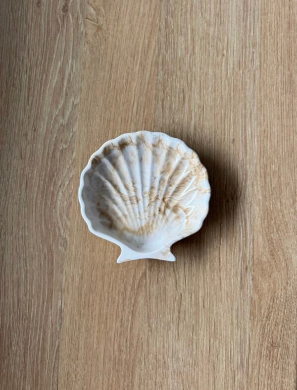 Coquille marbrée beige